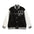 Pharel Mix Leather Varsity Blouson