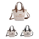 Coach Carriage Jacquard Mini Tote Bag