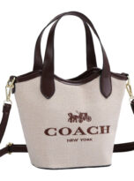 Coach Carriage Jacquard Mini Tote Bag (4)