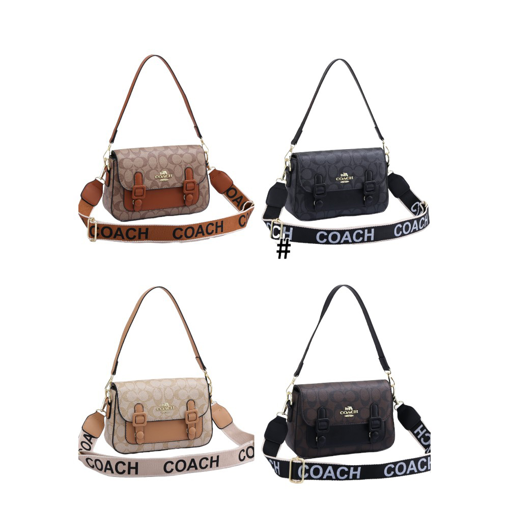 Coach Horse and Carriage Jacquard Crossbody Bag