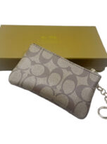 Coach Signature Monogram Key Pouch Collection (2)