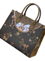 Louis Vuitton Monogram Canvas Limited Edition Cats Tote Bag (1)